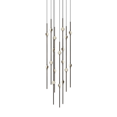 Constellation LED Pendant in Espresso Black (69|2012.33C)