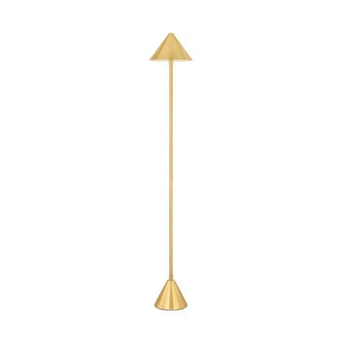 Salma LED Floor Lamp in Aged Brass (70|L7149-AGB)