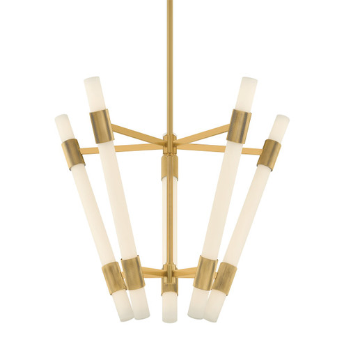 Krakow LED Chandelier in Vintage Brass (68|509-32-VB)