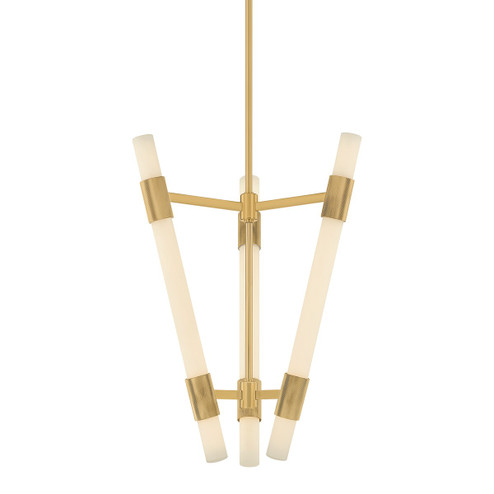 Krakow LED Lantern in Vintage Brass (68|509-22-VB)