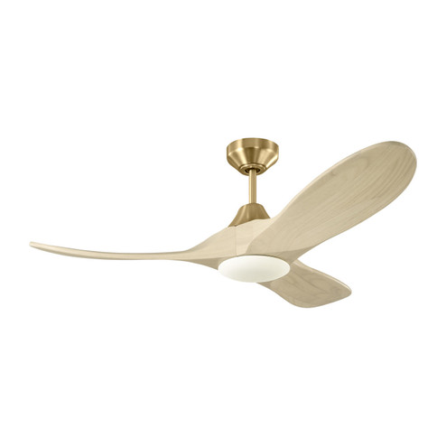 Maverick Smart 44 LED 44'' Ceiling Fan in Burnished Brass (71|3MAVSM44BBSWWOD)