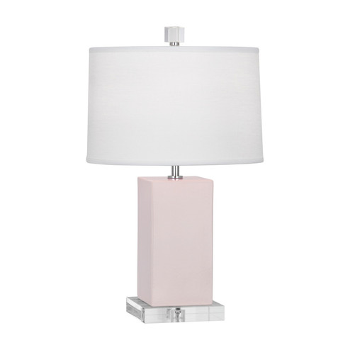 Small Harvey One Light Accent Lamp in Rose Water Glazed Ceramic (165|RW990)
