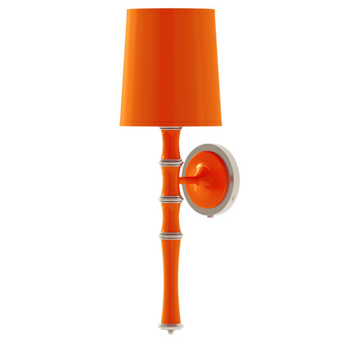 Kane One Light Wall Sconce in Pumpkin w/Polished Nickel (165|PM88X)