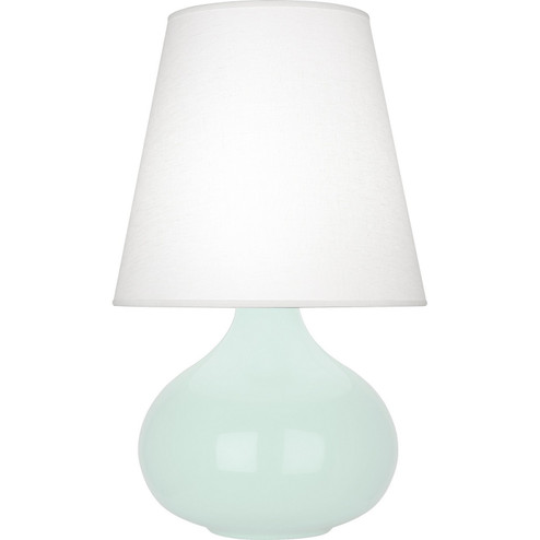June One Light Table Lamp in Mint Glazed Ceramic (165|MN993)