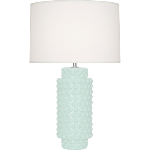 Dolly One Light Table Lamp in Mint Glazed Textured Ceramic (165|MN800)
