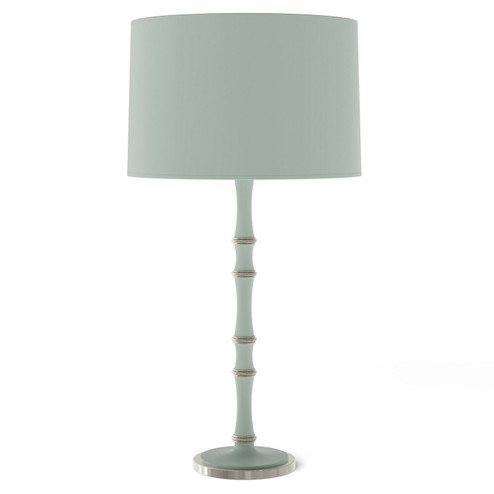 Kane One Light Table Lamp in Matte Celadon w/Polished Nickel (165|MCL72X)