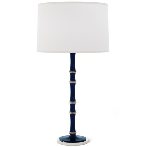 Kane One Light Table Lamp in Midnight Blue w/Polished Nickel (165|MB72)