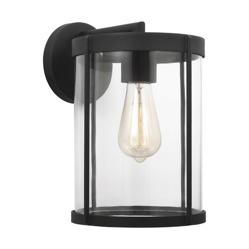 Luning Lantern in Textured Black (1|GLO1101C-TXB)