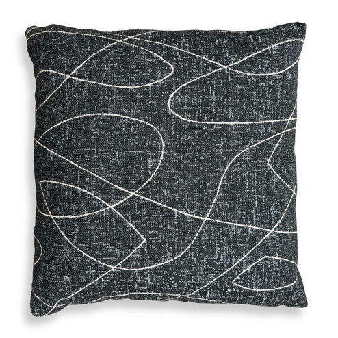 Loopy Loop Pillow in Multi-tonal Onyx (52|64063) Loopy Loop Pillow in Multi-tonal Onyx (52|64063)