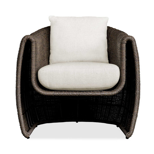 Tropic Lounge Chair in Wicker Frame In Mocha (52|23932)