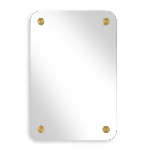 Hamrick Mirror in Brass (52|08265)