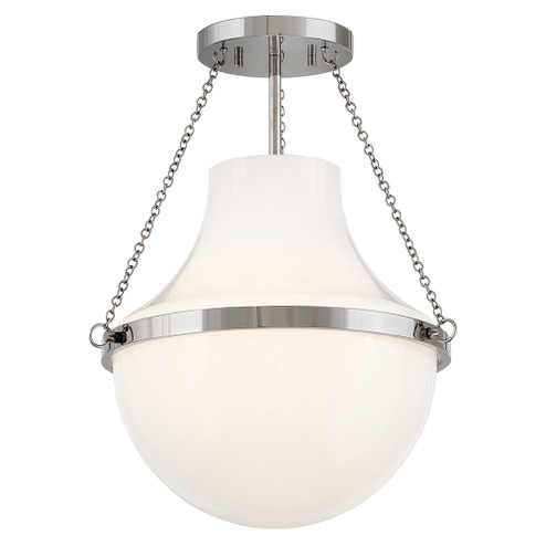 Collins LED Semi-Flush Mount in Polished Nickel (13|46891PN)