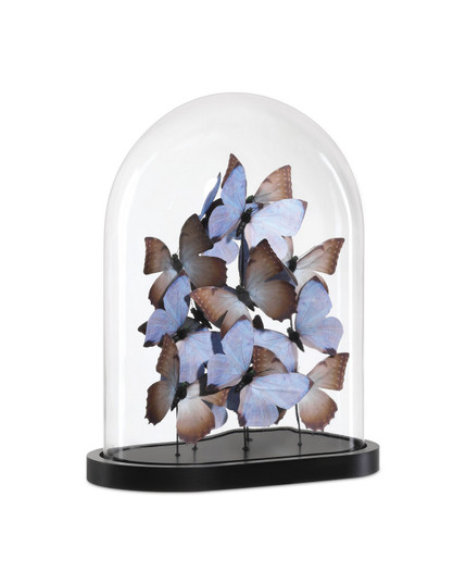 Rue de Bac Butterflies Sculpture in Lilac/Brown/Black/Clear (142|1200-0977)