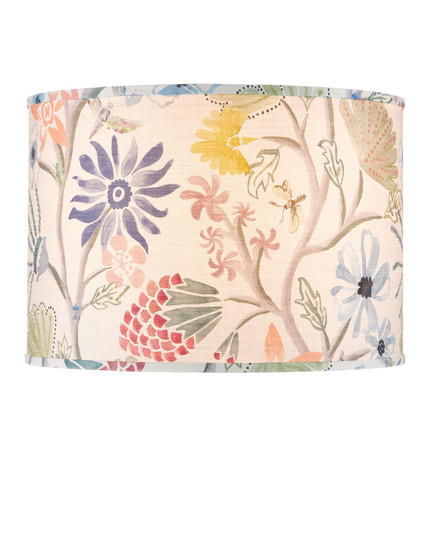 Madeline Lamp Shade in Ivory/Blue/Green/Yellow/Magenta (142|0900-6010)