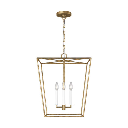 Viota Four Light Lantern in Casted Gild (454|EC1344CDG)