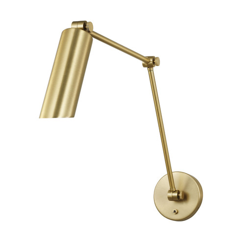 Frasar One Light Wall Sconce in Satin Brass (454|DJW1131SB)