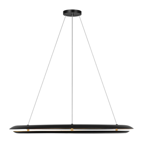 Cielo LED Chandelier in Midnight Black (454|CC1801MBK)