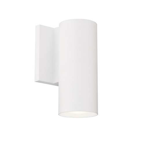 Cylinder LED Wall Sconce in White (34|WS-W190208-CS-WT)