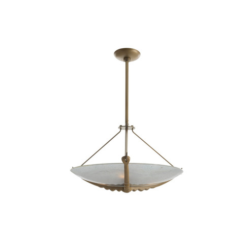Karlsen Three Light Semi-Flush Mount in Frosted (314|DFI08)