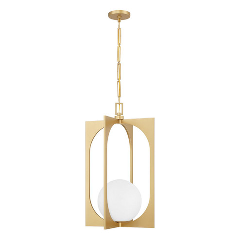 Harding One Light Pendant in Spun Gold (51|7-3999-1-328)