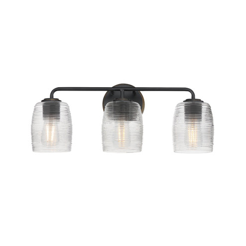 Honey Three Light Bath Vanity in Kentucky Bronze (16|21413CRKB)