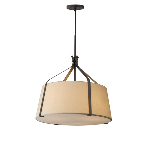 Bandera Three Light Pendant in Dark Bronze (16|16182OMDBZ)