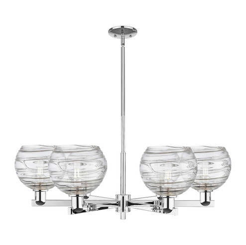 Arcadia Six Light Chandelier in Polished Chrome (405|716-6CR-PC-G1213-8CL)