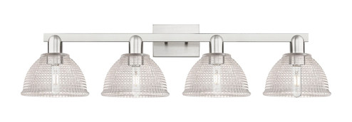 Arcadia Four Light Bath Vanity in Brushed Satin Nickel (405|716-4W-SN-G422)