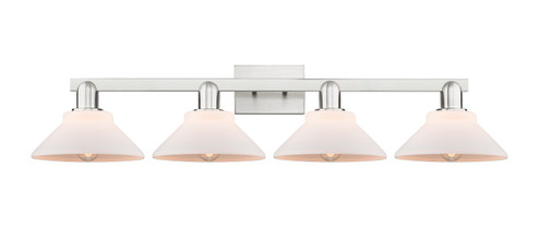 Arcadia Four Light Bath Vanity in Brushed Satin Nickel (405|716-4W-SN-G131)