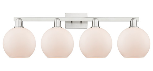 Arcadia Four Light Bath Vanity in Brushed Satin Nickel (405|716-4W-SN-G121-8)