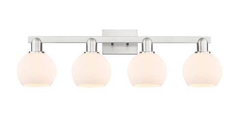 Arcadia Four Light Bath Vanity in Brushed Satin Nickel (405|716-4W-SN-G121-6)