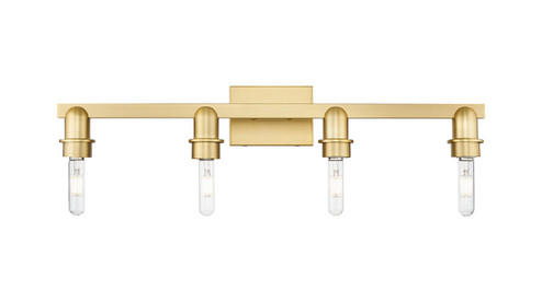 Arcadia Four Light Bath Vanity in Satin Gold (405|716-4W-SG)
