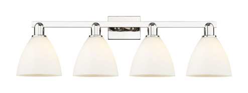 Arcadia Four Light Bath Vanity in Polished Nickel (405|716-4W-PN-GBD-751)