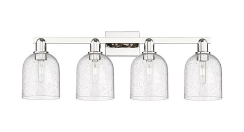 Arcadia Four Light Bath Vanity in Polished Nickel (405|716-4W-PN-G558-6SDY)