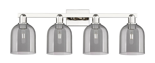 Arcadia Four Light Bath Vanity in Polished Nickel (405|716-4W-PN-G558-6SM)