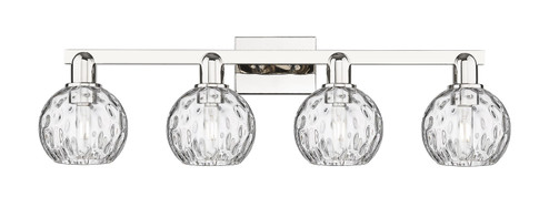 Arcadia Four Light Bath Vanity in Polished Nickel (405|716-4W-PN-G1215-6)