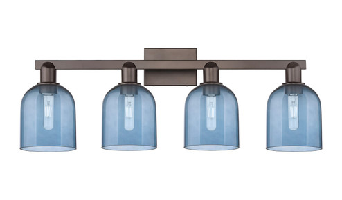 Arcadia Four Light Bath Vanity in Oil Rubbed Bronze (405|716-4W-OB-G558-6BL)