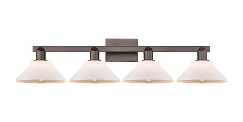 Arcadia Four Light Bath Vanity in Oil Rubbed Bronze (405|716-4W-OB-G131)