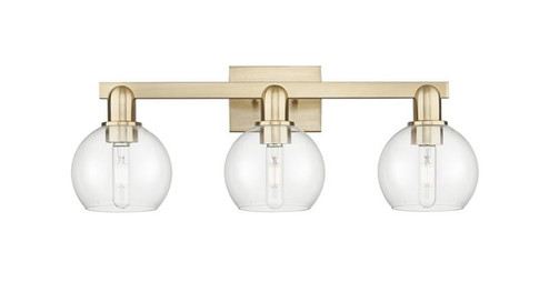 Arcadia Three Light Bath Vanity in Champagne Bronze (405|716-3W-CB-G122-6)