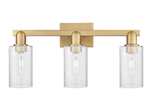 Arcadia Three Light Bath Vanity in Brushed Brass (405|716-3W-BB-G804)