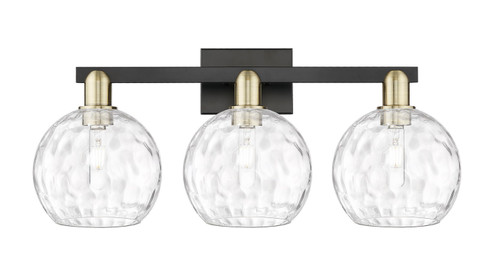 Arcadia Three Light Bath Vanity in Black Antique Brass (405|716-3W-BAB-G1215-8)