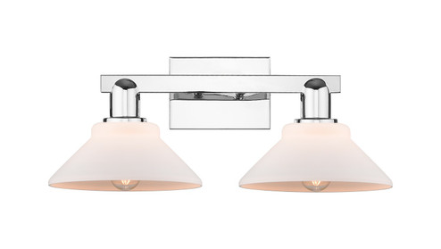 Arcadia Two Light Bath Vanity in Polished Chrome (405|716-2W-PC-G131)