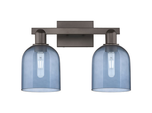 Arcadia Two Light Bath Vanity in Oil Rubbed Bronze (405|716-2W-OB-G558-6BL)