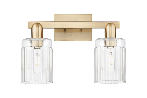 Arcadia Two Light Bath Vanity in Champagne Bronze (405|716-2W-CB-G342)