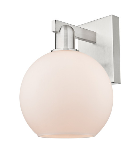 Arcadia One Light Wall Sconce in Brushed Satin Nickel (405|716-1W-SN-G121-8)