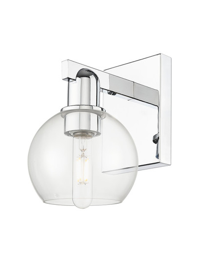 Arcadia One Light Wall Sconce in Polished Chrome (405|716-1W-PC-G122-6)
