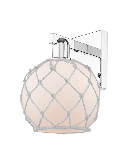 Arcadia One Light Wall Sconce in Polished Chrome (405|716-1W-PC-G121-8RW)