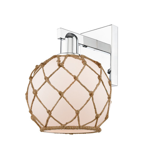 Arcadia One Light Wall Sconce in Polished Chrome (405|716-1W-PC-G121-8RB)