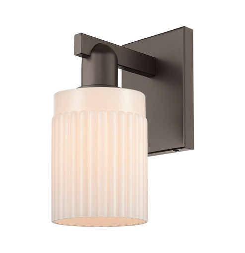 Arcadia One Light Wall Sconce in Oil Rubbed Bronze (405|716-1W-OB-G341)
