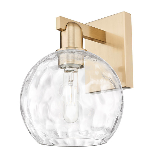 Arcadia One Light Wall Sconce in Champagne Bronze (405|716-1W-CB-G1215-8)